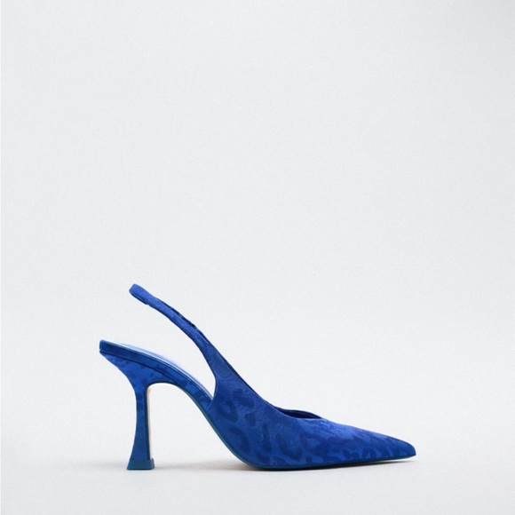 VALENTINO 26S HIGH HEEL SLINGBACKS IN BROWN AND BLACK CALFSKIN